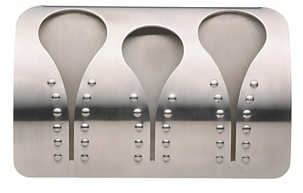 Accroche torchon inox