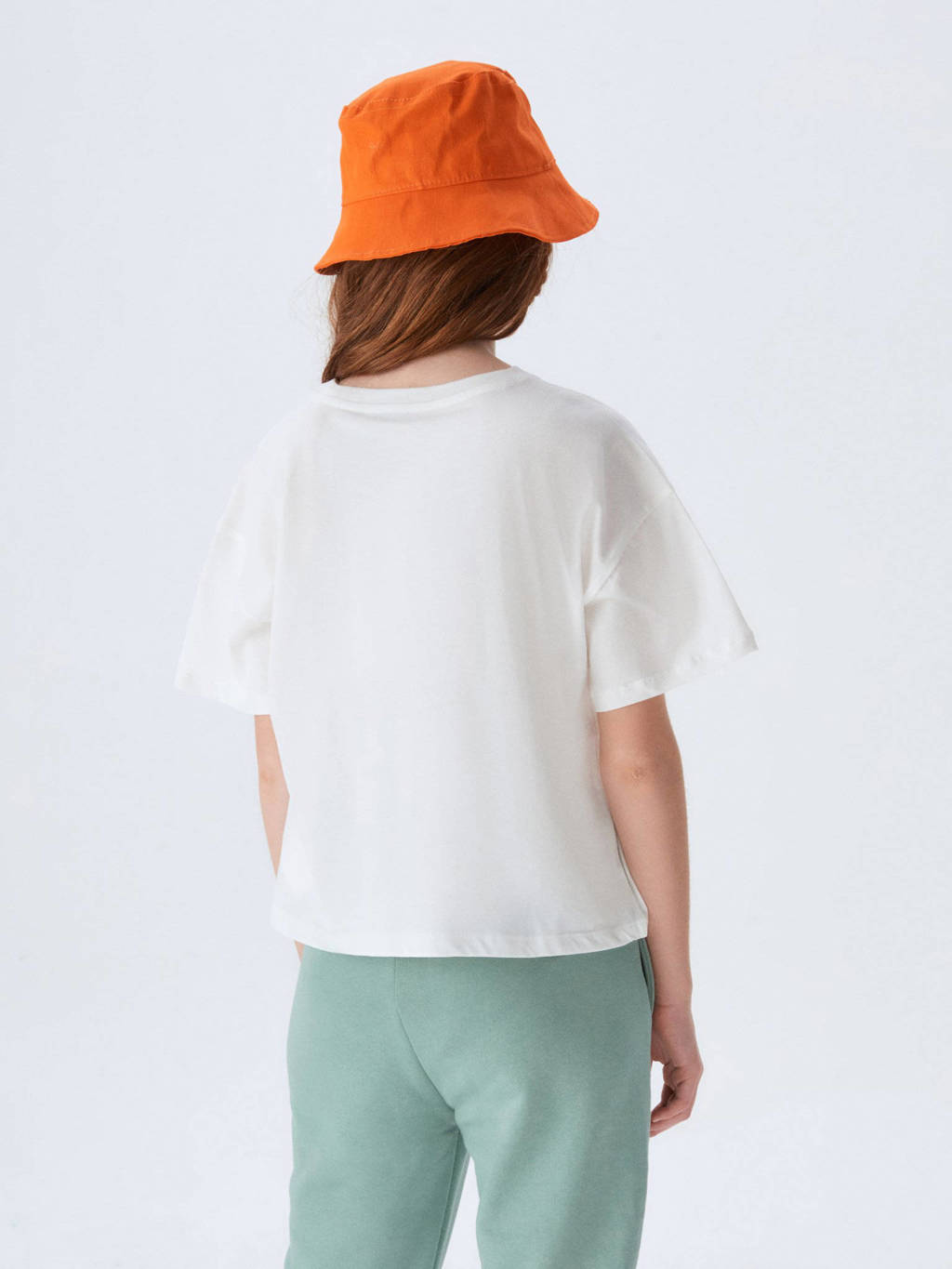 LTB T-shirt ROZEFE met printopdruk off white