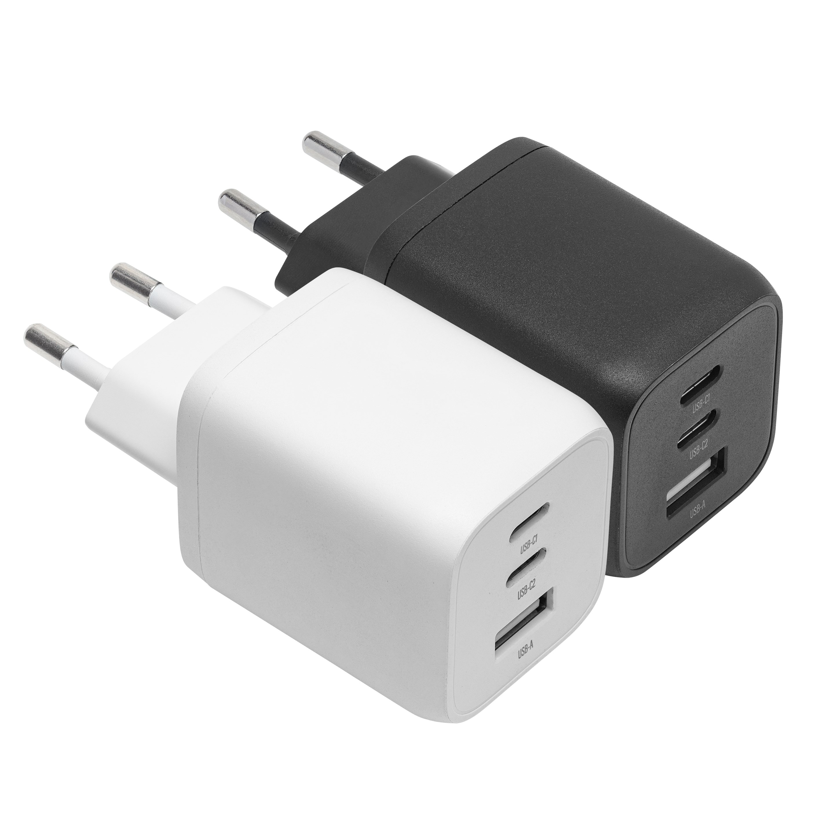 Linocell Premium GaN USB-C lader med PD 65 W Svart