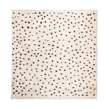 Vloerkleed Varamin zwart/wit stip 240x290 cm