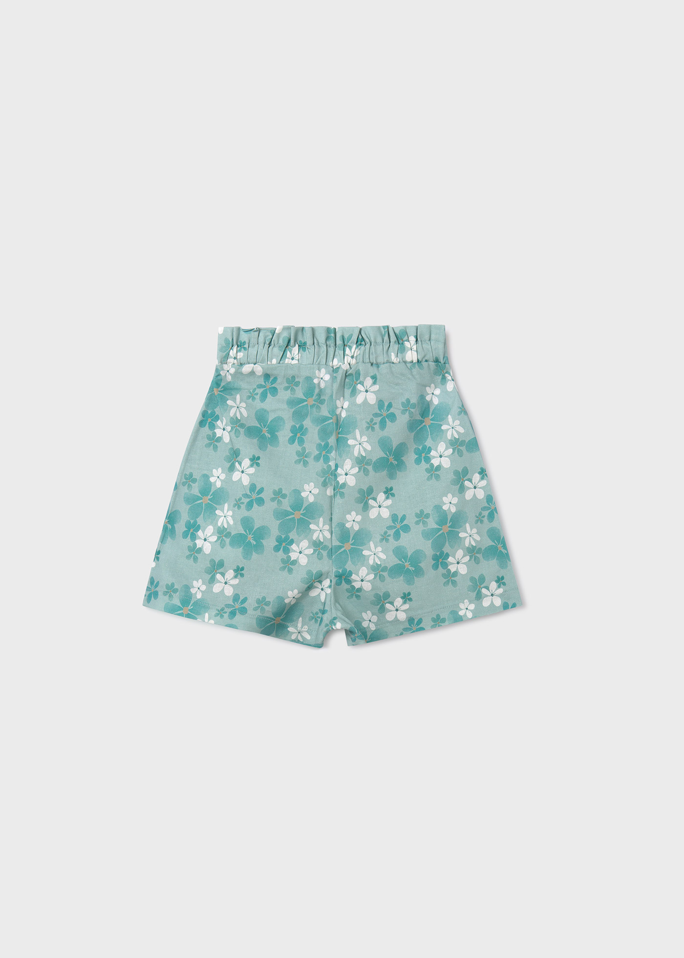 Calções Acqua com laço estampado para menina