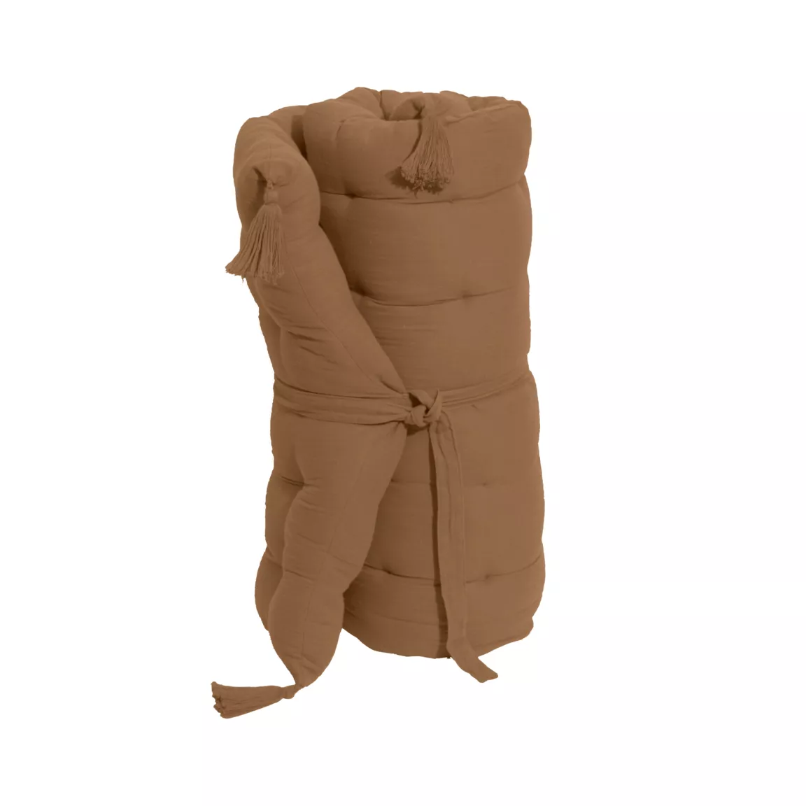 Matelas de sol gaze de coton (60 x 120 cm) Gaïa Camel