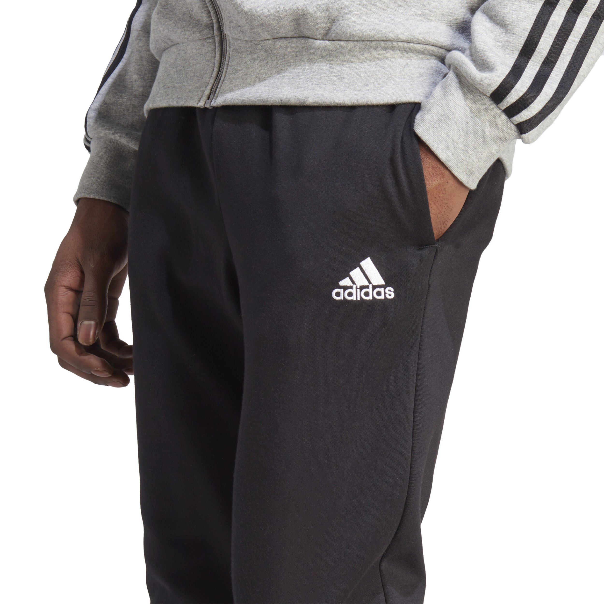 adidas 3Stripes Training Survêtement Hommes - Gris Clair , Noir