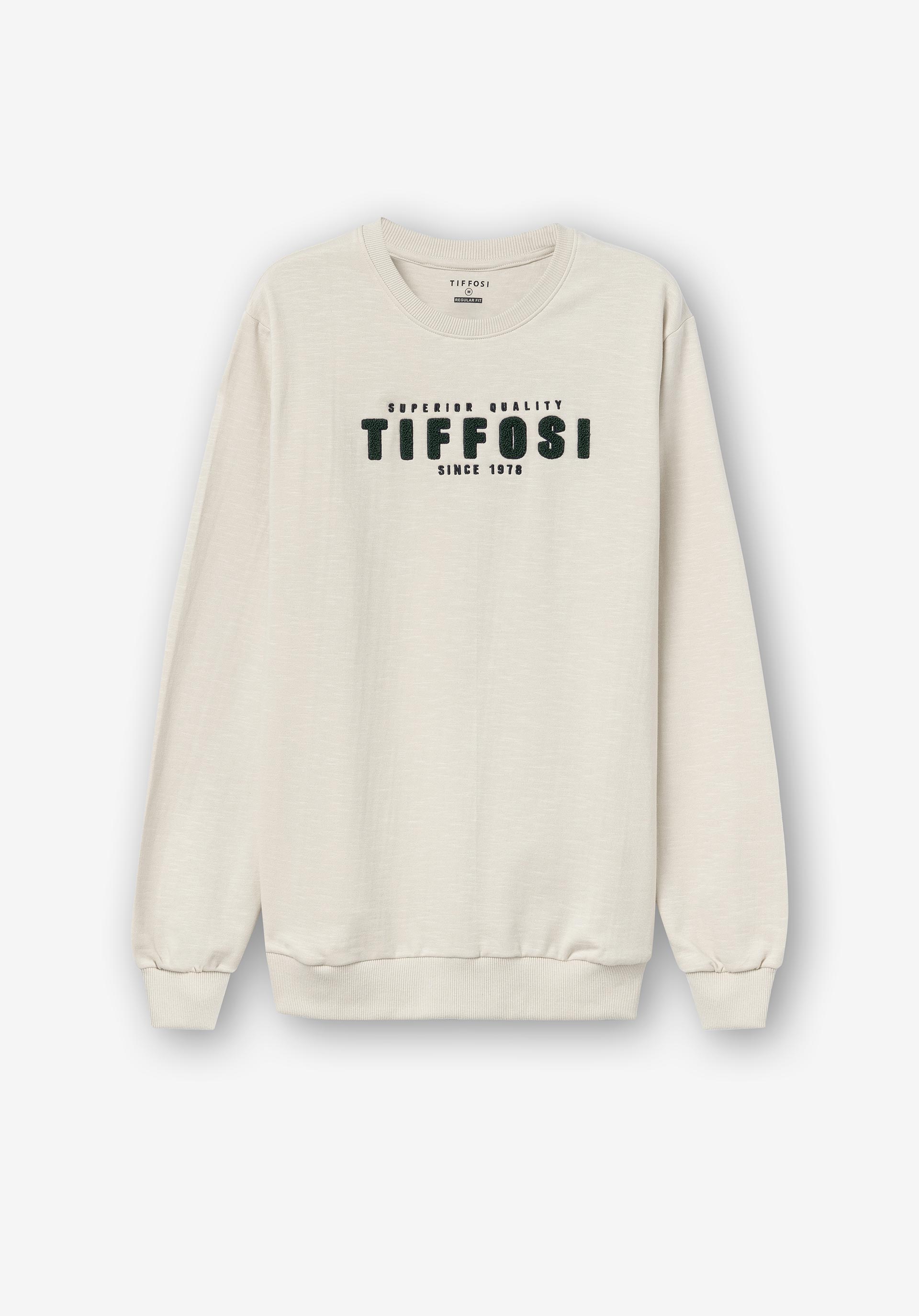 Sweatshirt com Bordado Turco