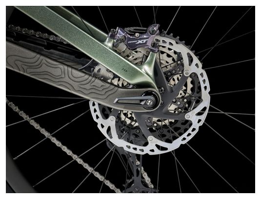 VTT Tout Suspendu Trek Slash 9.8 Shimano XT 12V 29/27.5'' Vert Lichen Gén 6