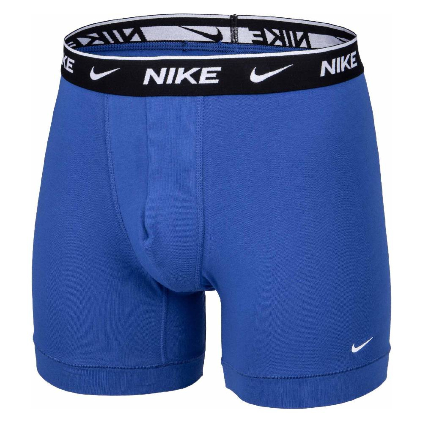 Nike Everyday Cotton Boxershort Brief 3-Pack Zwart Blauw Wit