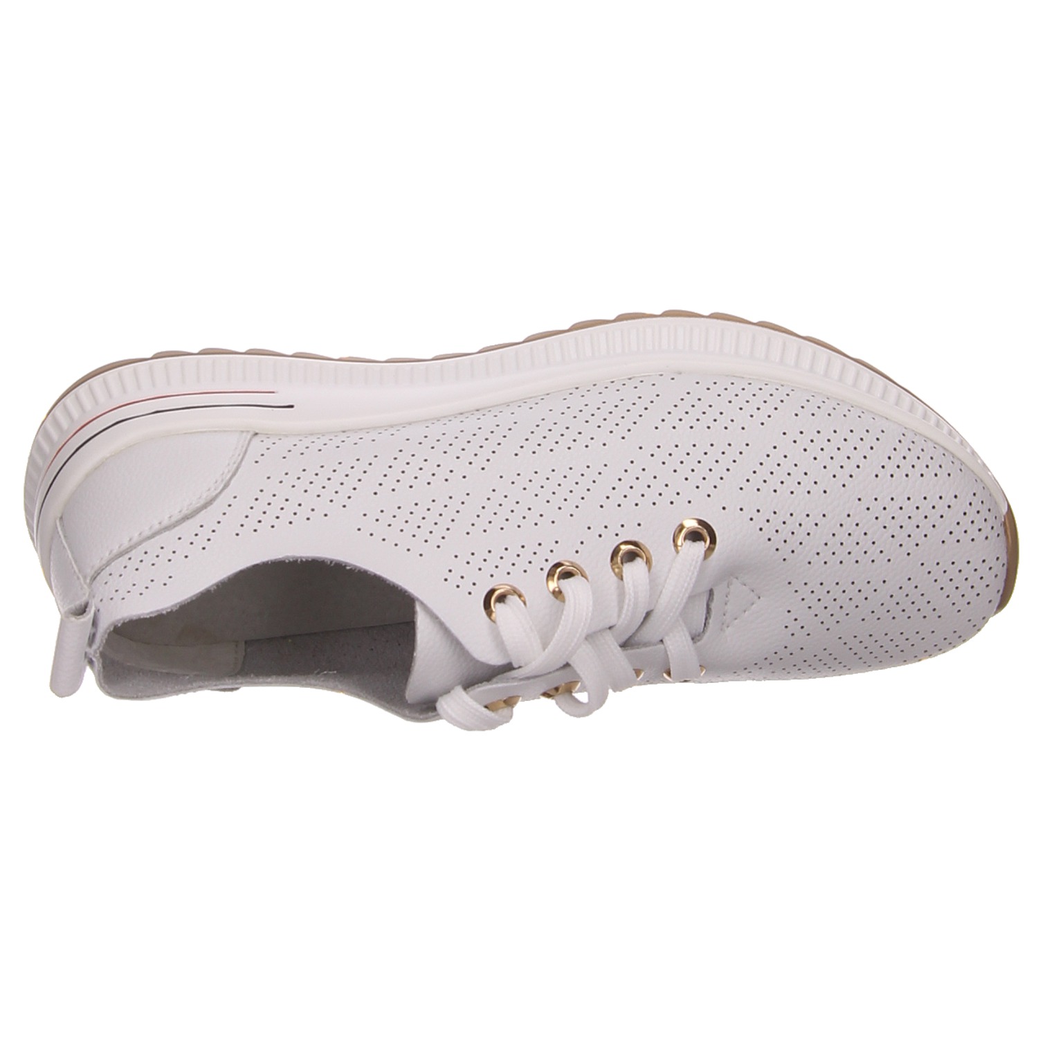 Artiker Halbschuh weiß weiss/weiss kombi
