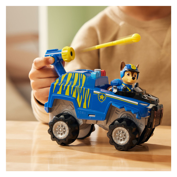 PAW Patrol Jungle Pups Voertuig Speelfiguur - Chase Tiger