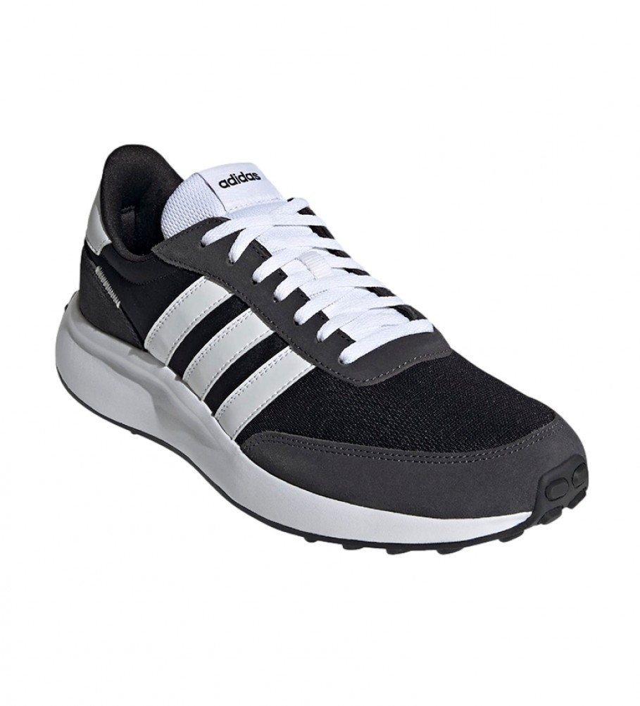 Tênis adidas Run 70s de couro preto