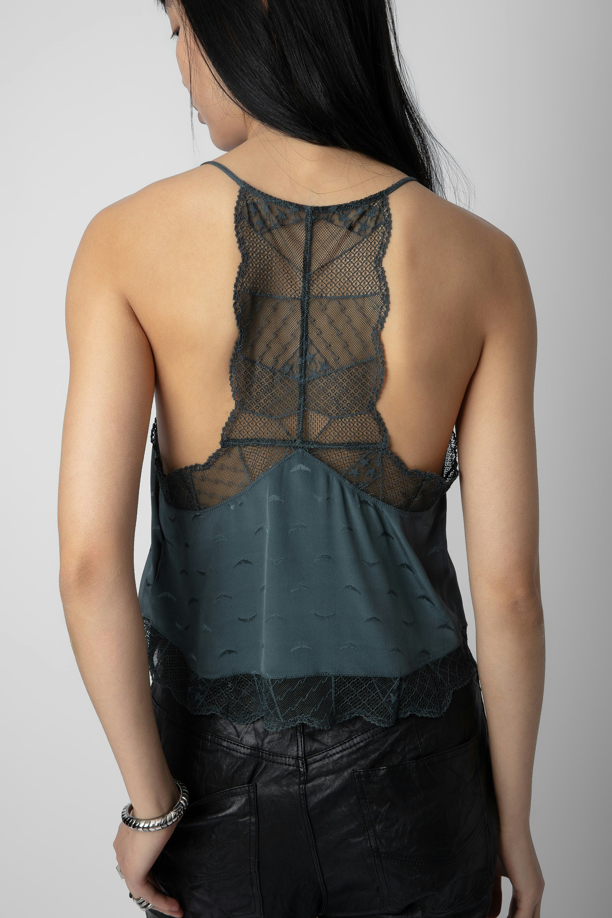 Caraco Claudy Soie Jacquard