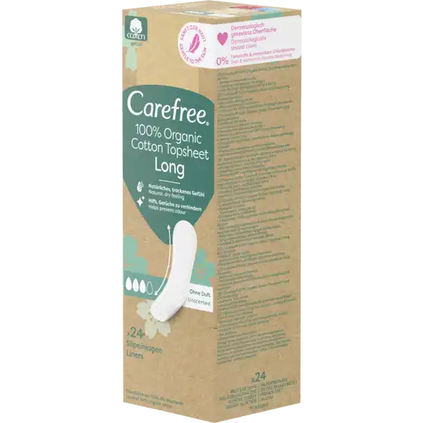 Slipeinlagen Organic Cotton Long