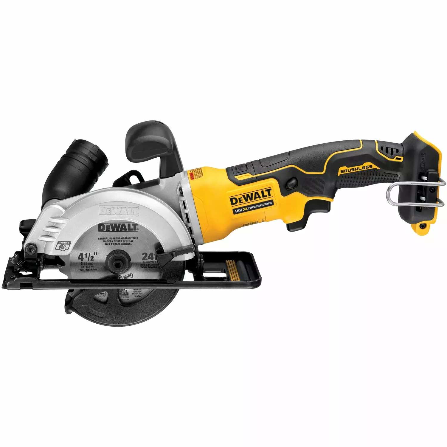 DeWALT DCS571NT-XJ 18V Li-ion Accu Cirkelzaag body in TSTAK koffer - 115 mm