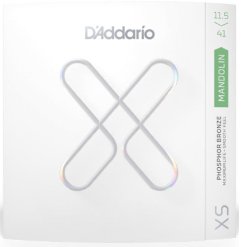 D'Addario XSM11541 XS Phosphor Bronze 11.5-41 snarenset voor mandoline