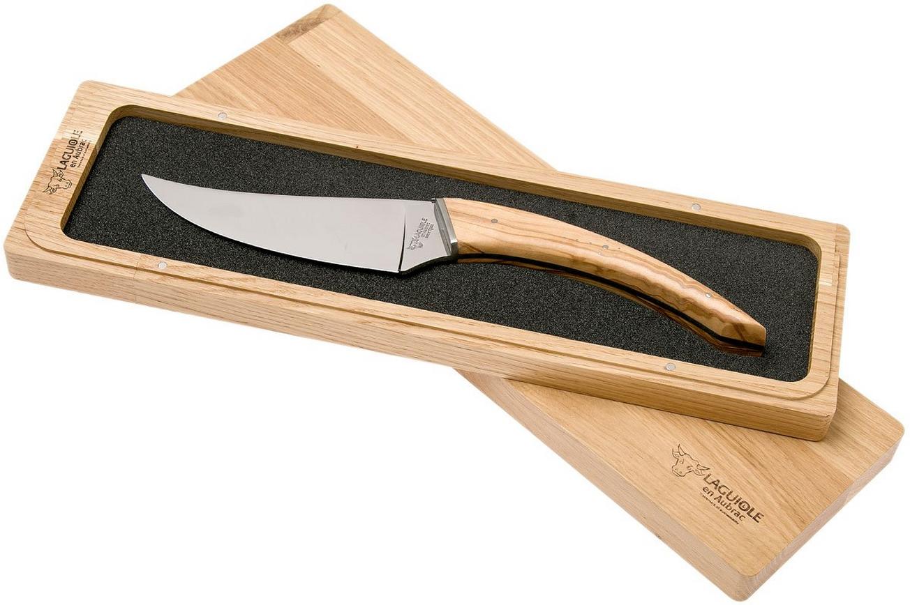 Laguiole en Aubrac Le Buron kaasmes olijfhout, KMF99OLI