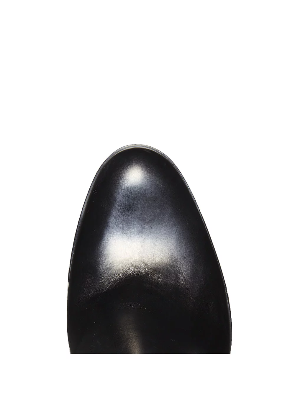 BOTTE SASSARA CUIR NOIR