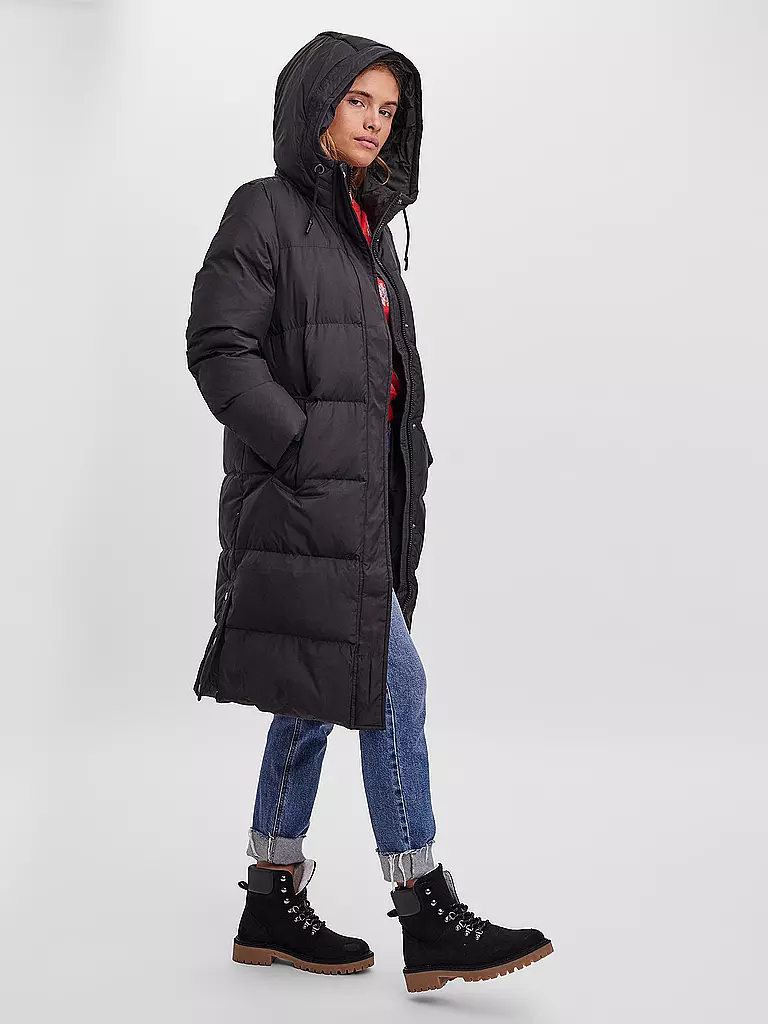 VERO MODA Daunenmantel VMERICAHOLLY  schwarz