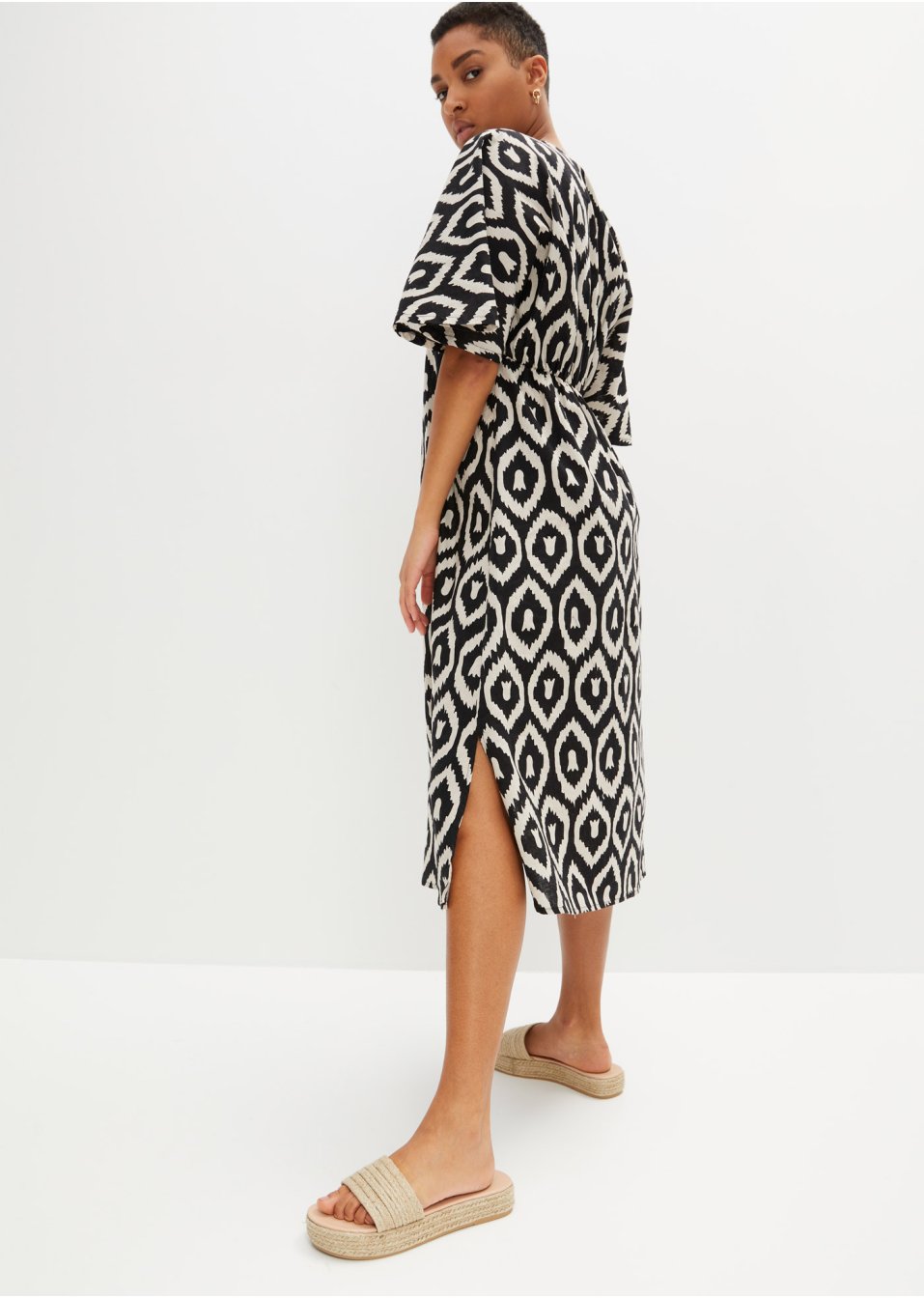 Robe avec imprimé ornement