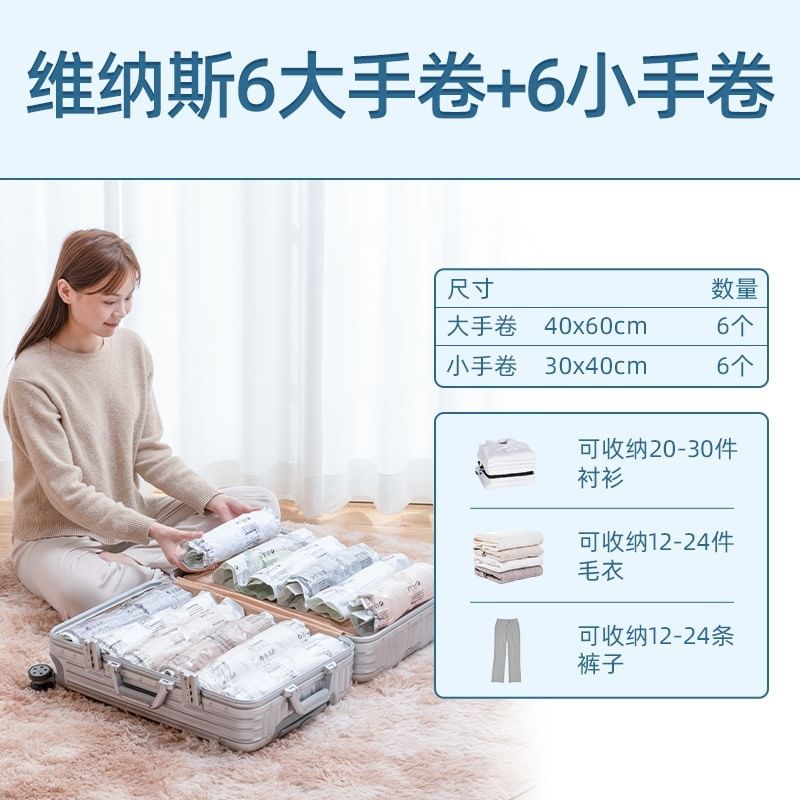 Evorest Bags - Reiscompressor voor kleding (verschillende ontwerpen) / Set