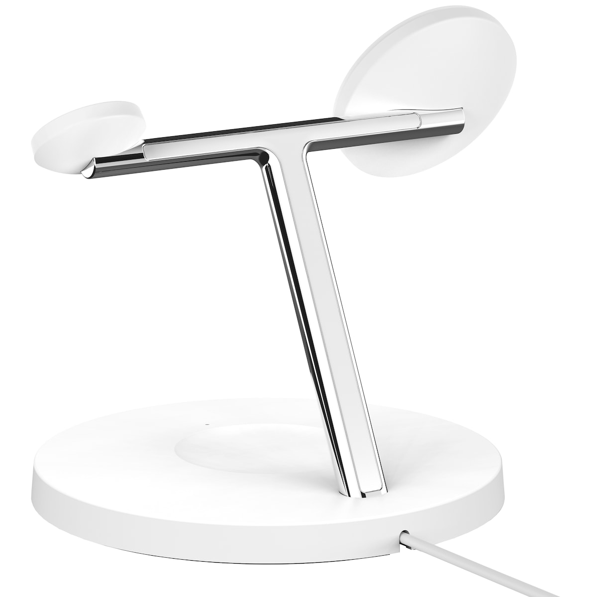 Belkin BoostCharge Pro 3-i-1 trådløs lader med adapter (hvit)