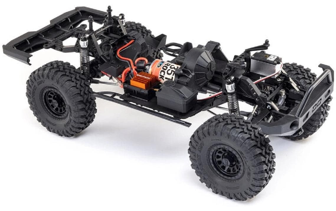 Scale Crawler SCX10 III Base Camp ARTR, Grau<br>Rockcrawler Basis Ausführung mit Spektrum