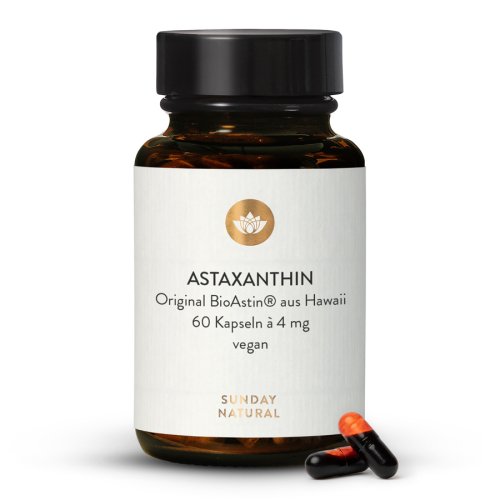 Sunday Natural Products  ASTAXANTHIN 4 mgKapseln BioAstin ®