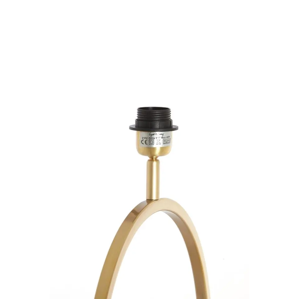 Lampvoet Liva - Lichtgoud - 40x12,5x54cm