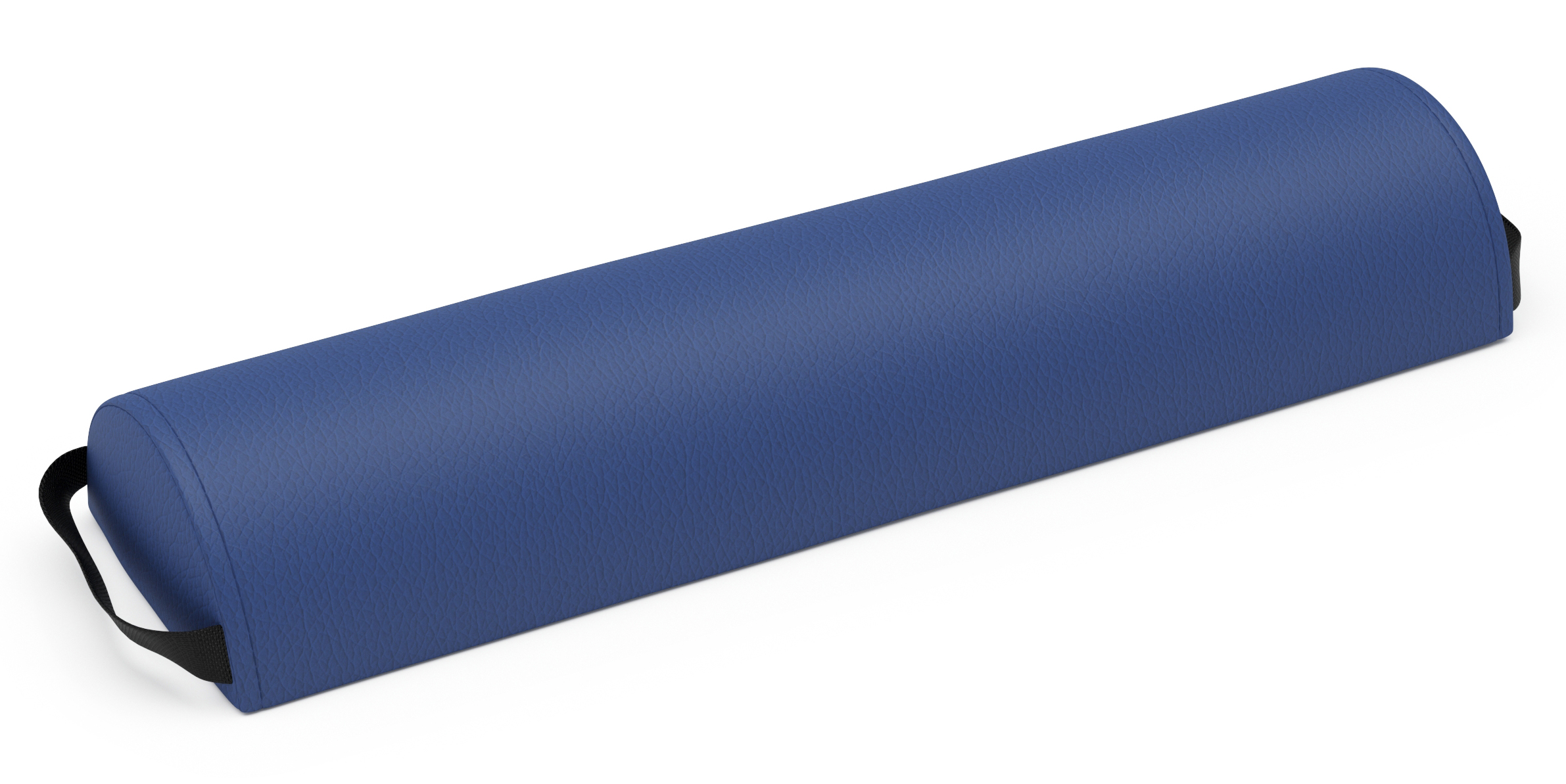Nackenrolle halbrund 66 cm blau