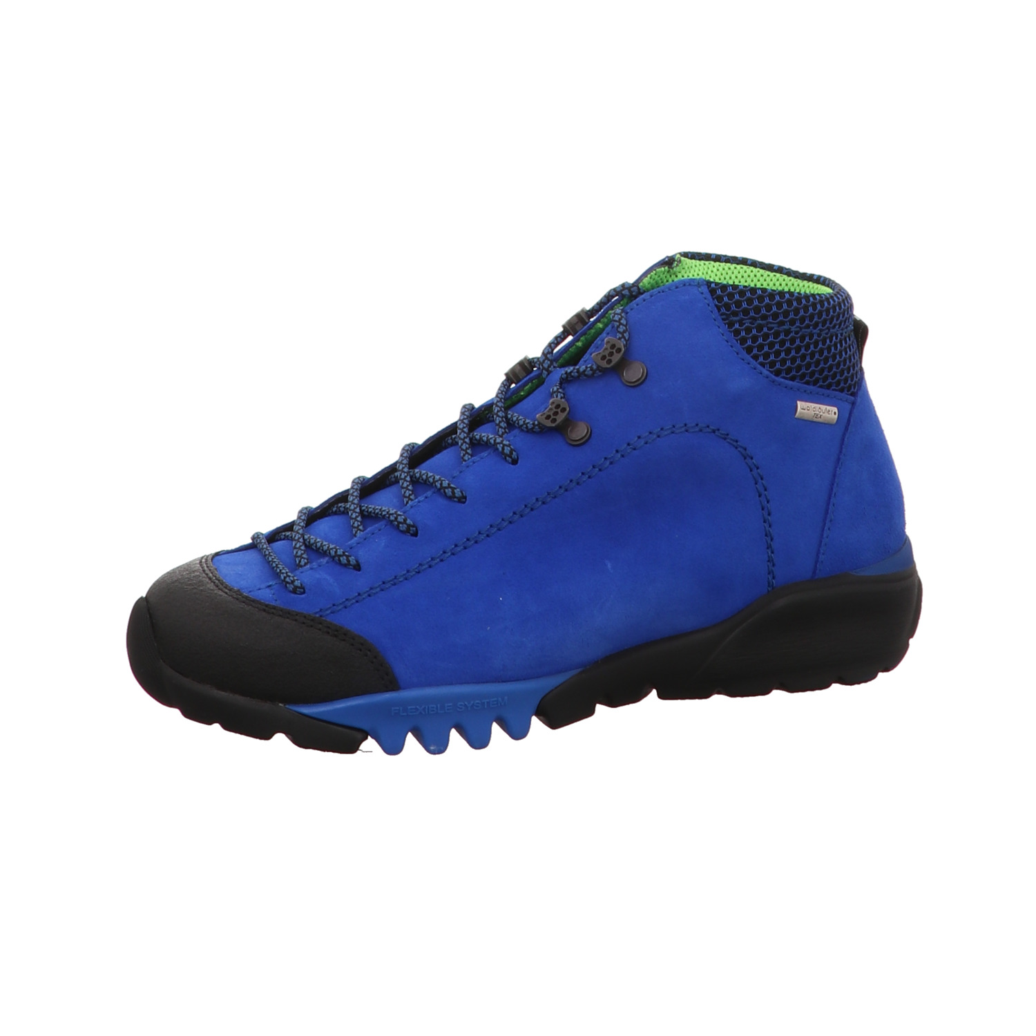 Waldläufer Knöchelschuh blau blau
