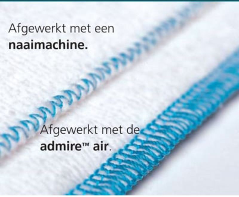 Pfaff - Admire Air 5000 - Lockmachine - Luchtinrijgsysteem - Ingebouwde Draadinsteker