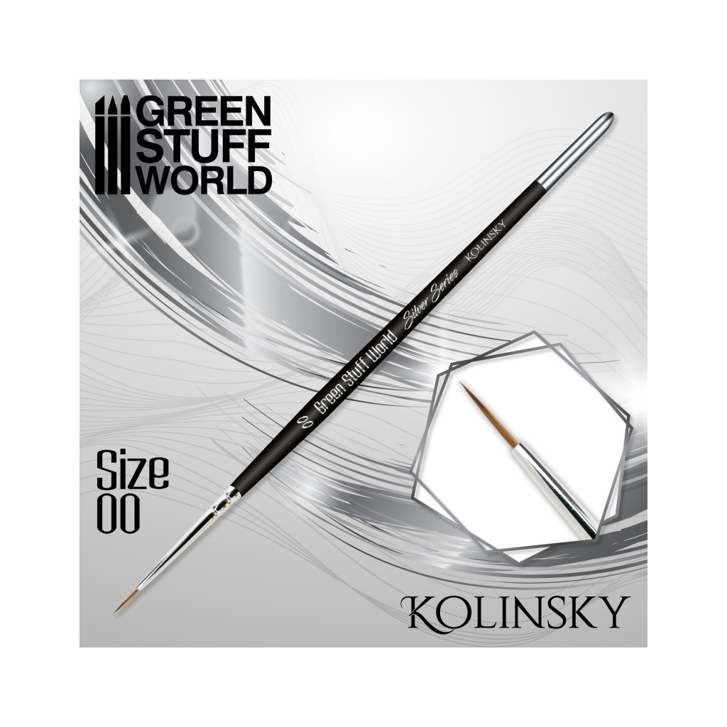 Silver Séries : Pinceau Kolinsky - 00