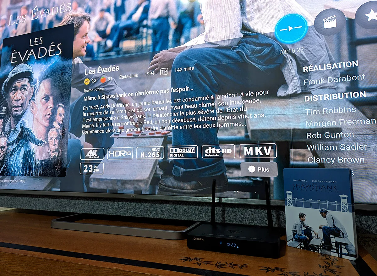 Zidoo Z9X PRO Lecteurs multimédia