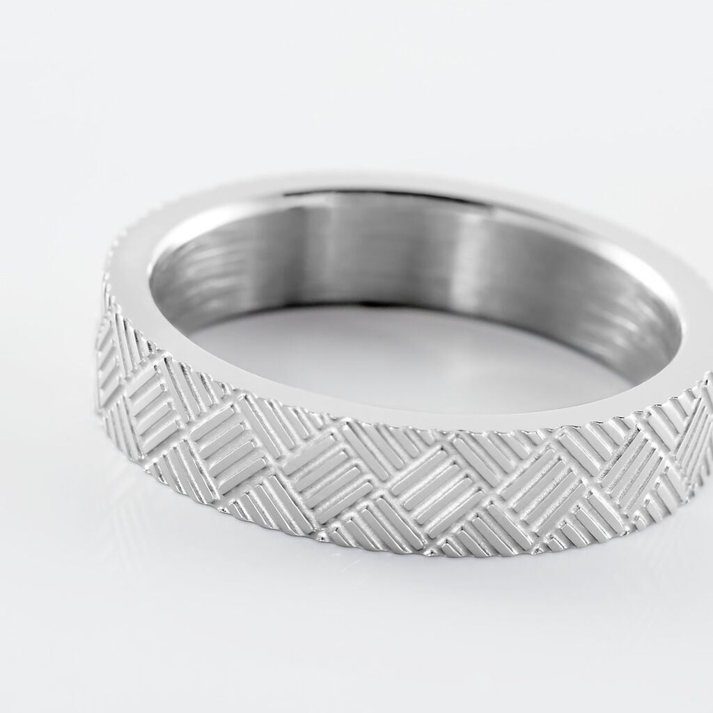 Bague Phebus Him Acier Blanc