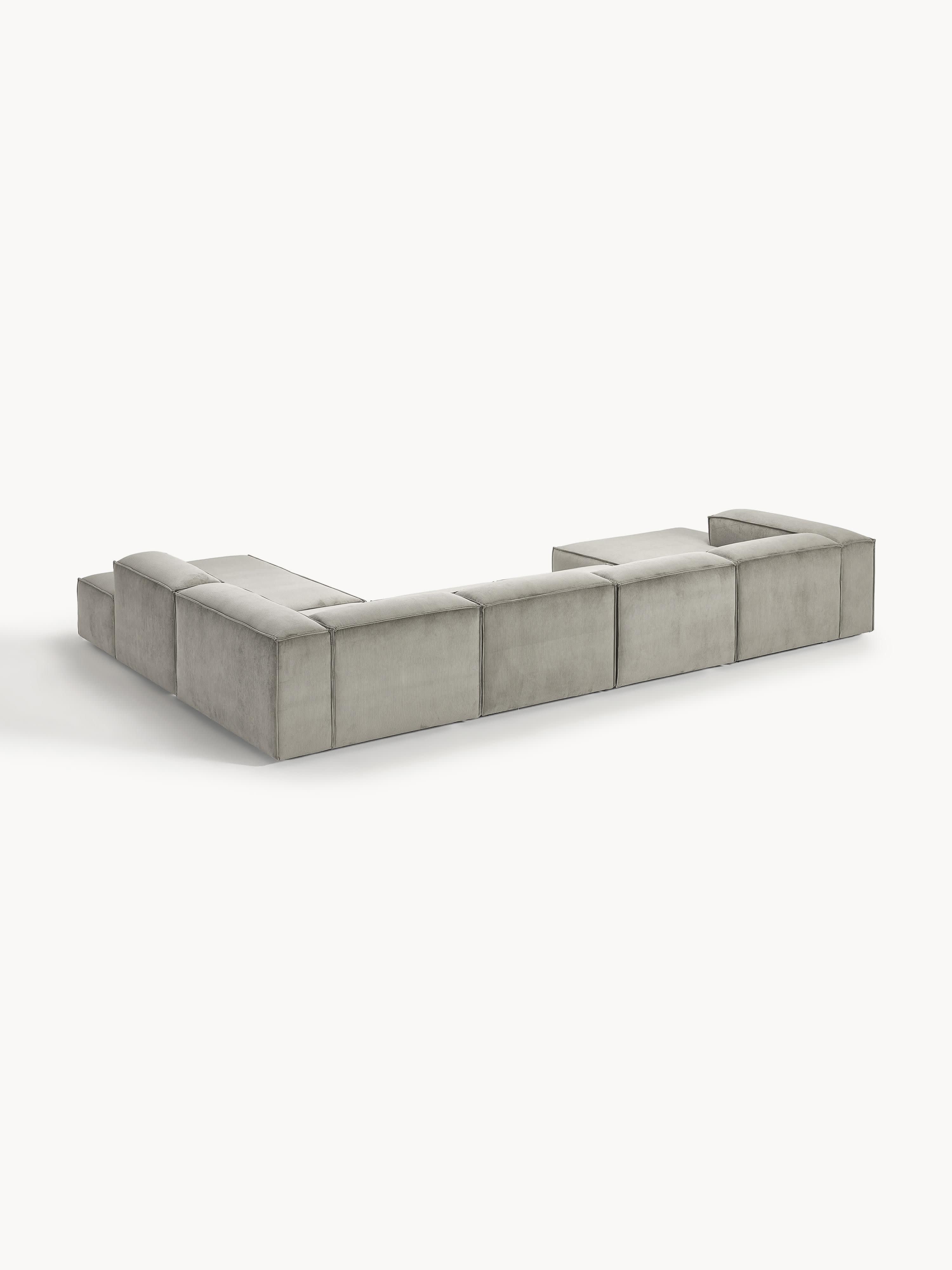 Modulaire U-bank Lennon van corduroy