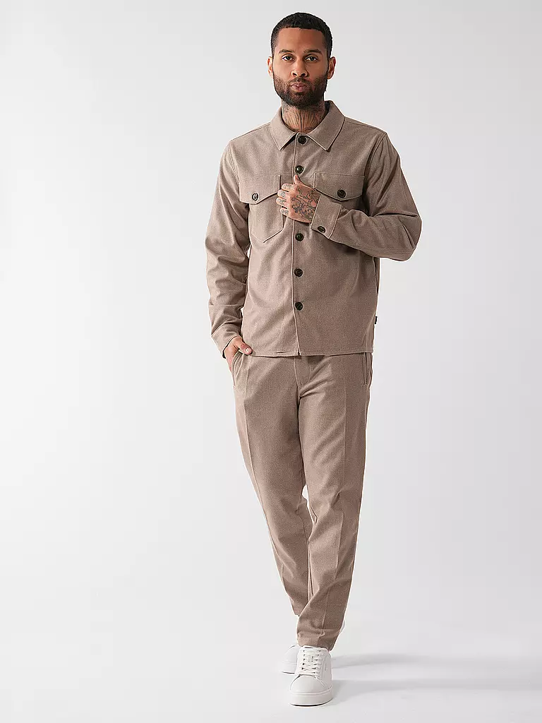 GABBA Overshirt CLIPPER SHAFI  braun