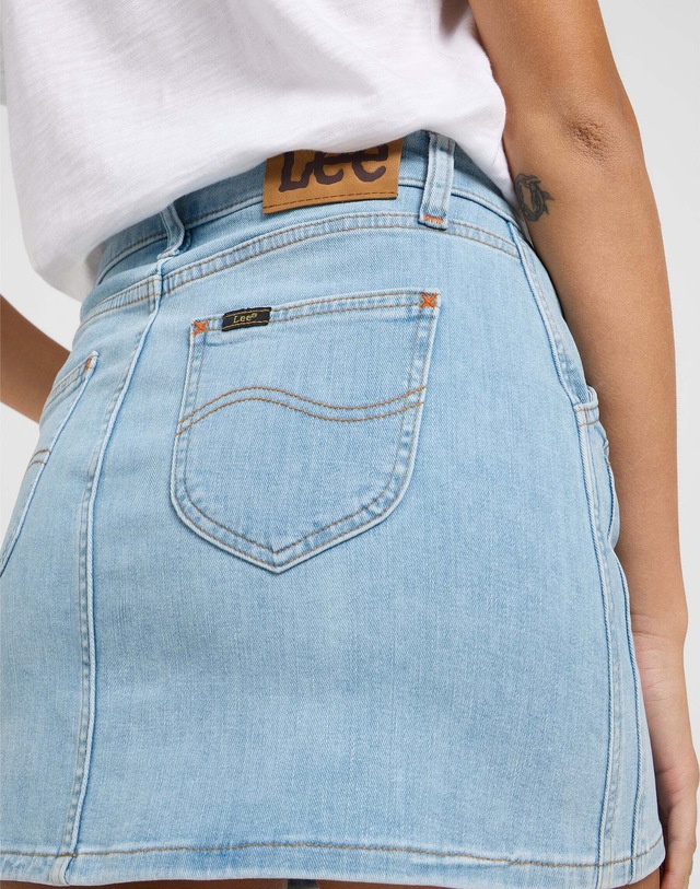 Lee® Jeansrock »Lee Jeansrock Double Seamed Mini Skirt«