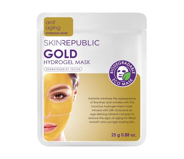 SKINREPUBLIC Gold Hydrogel Face Mask