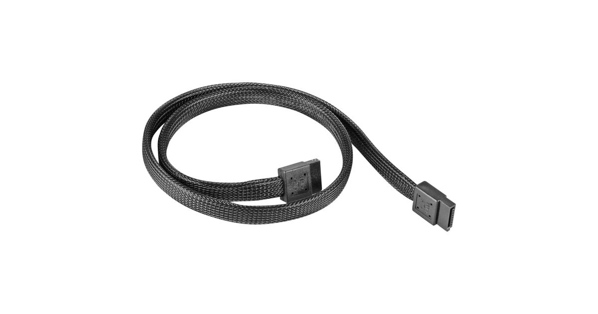 SilverStoneSATA III Kabel 50cm  (Zwart, 6GB/s, CP07)