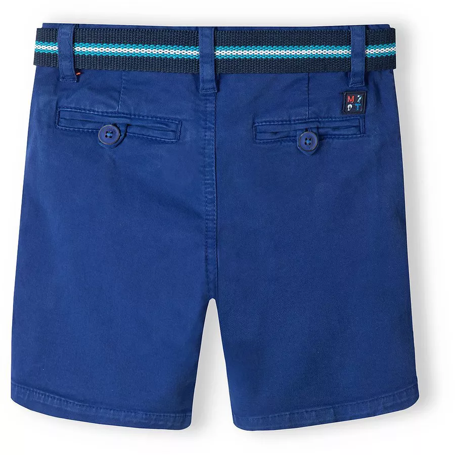 MINOTI Chinoshorts mit Gürtel Dunkelblau