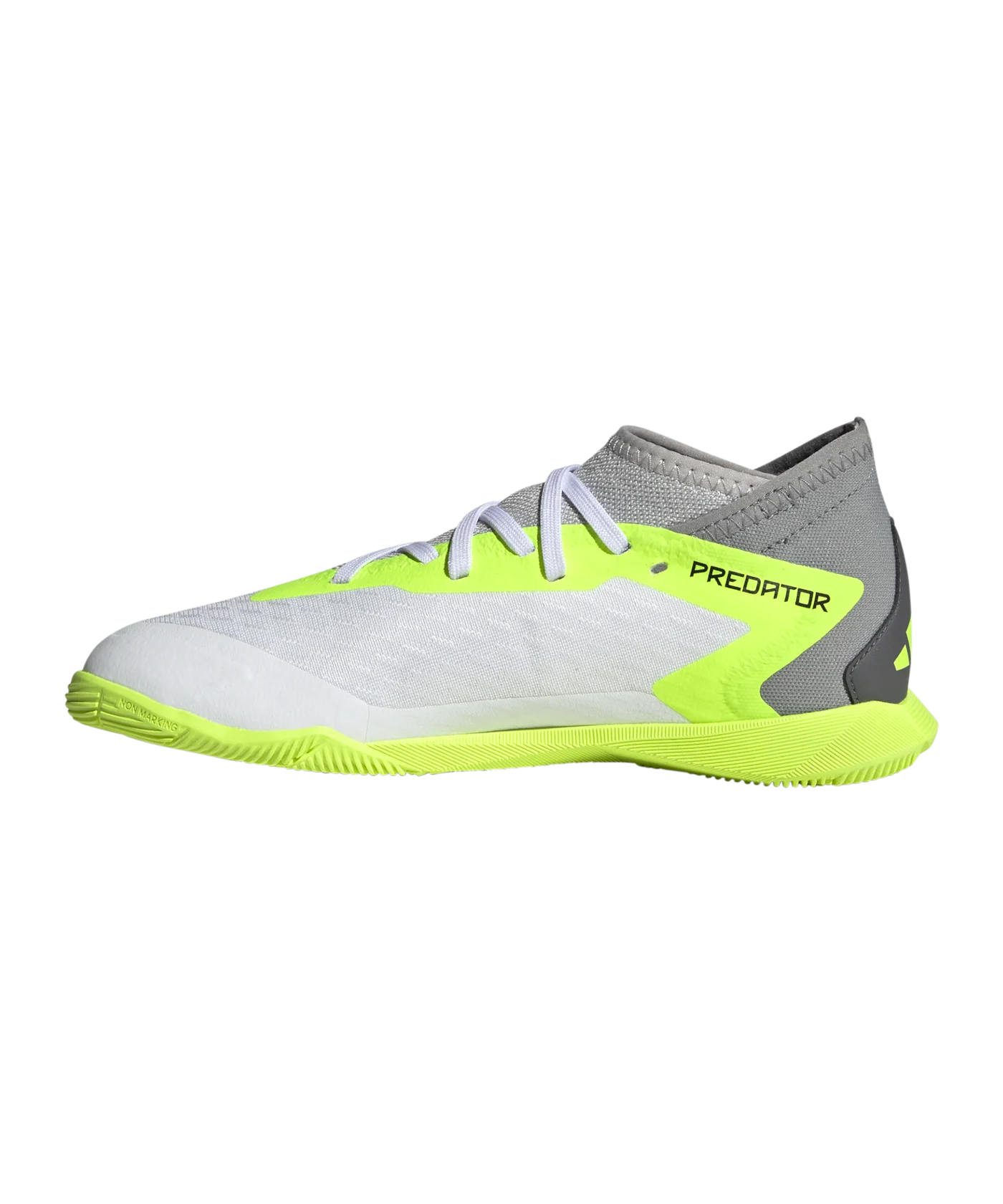 adidas Predator Accuracy.3 IN Halle Crazyrush Kids Weiss Schwarz Gelb