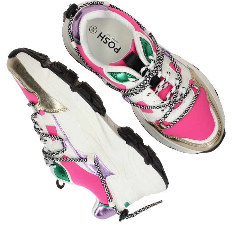 POSH by Poelman Sneakers Roze Dames