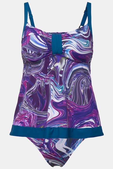 Tankini, Marmormuster, Softcups