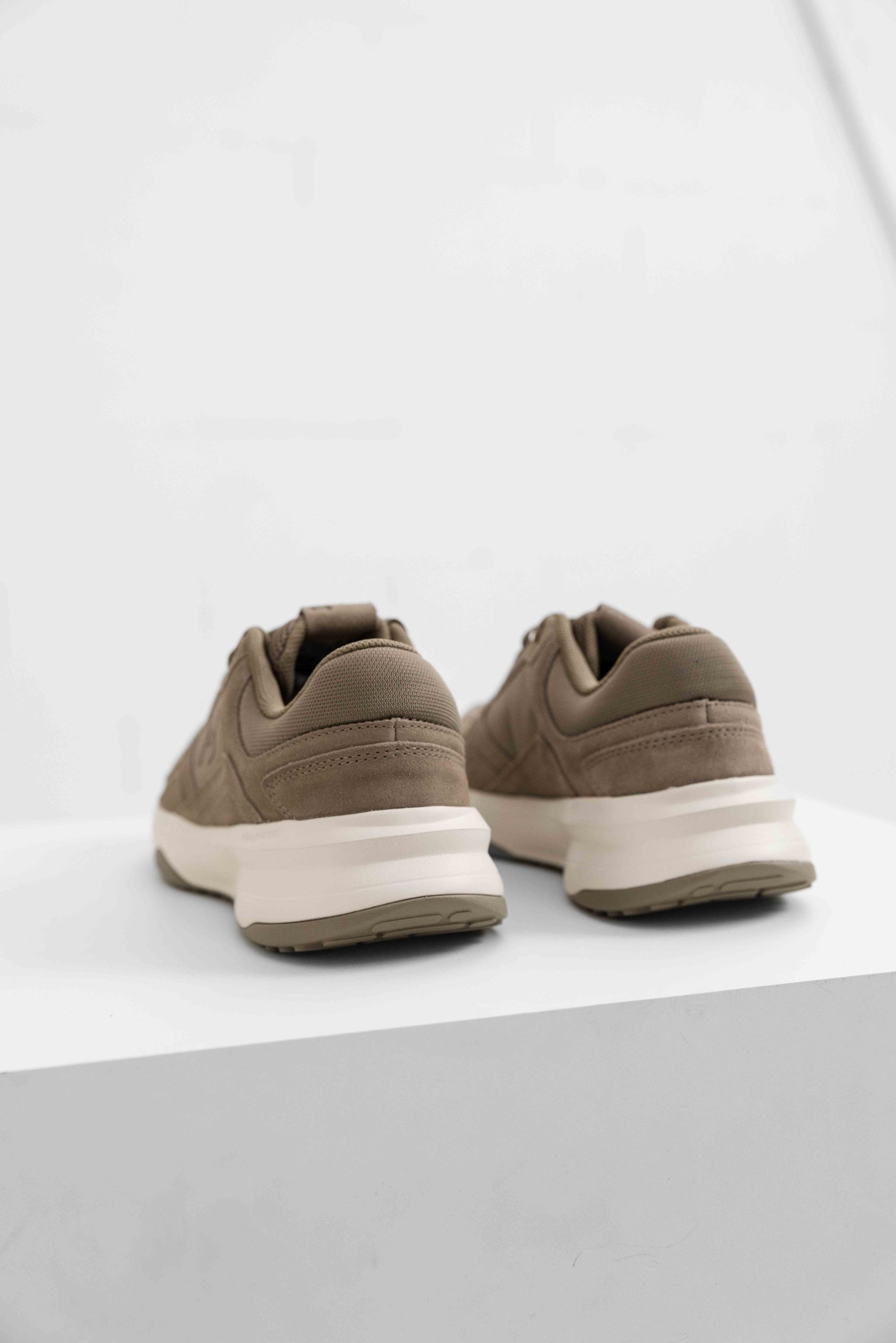 Under Armour Edge Suede Sneakers Heren Lichtbruin