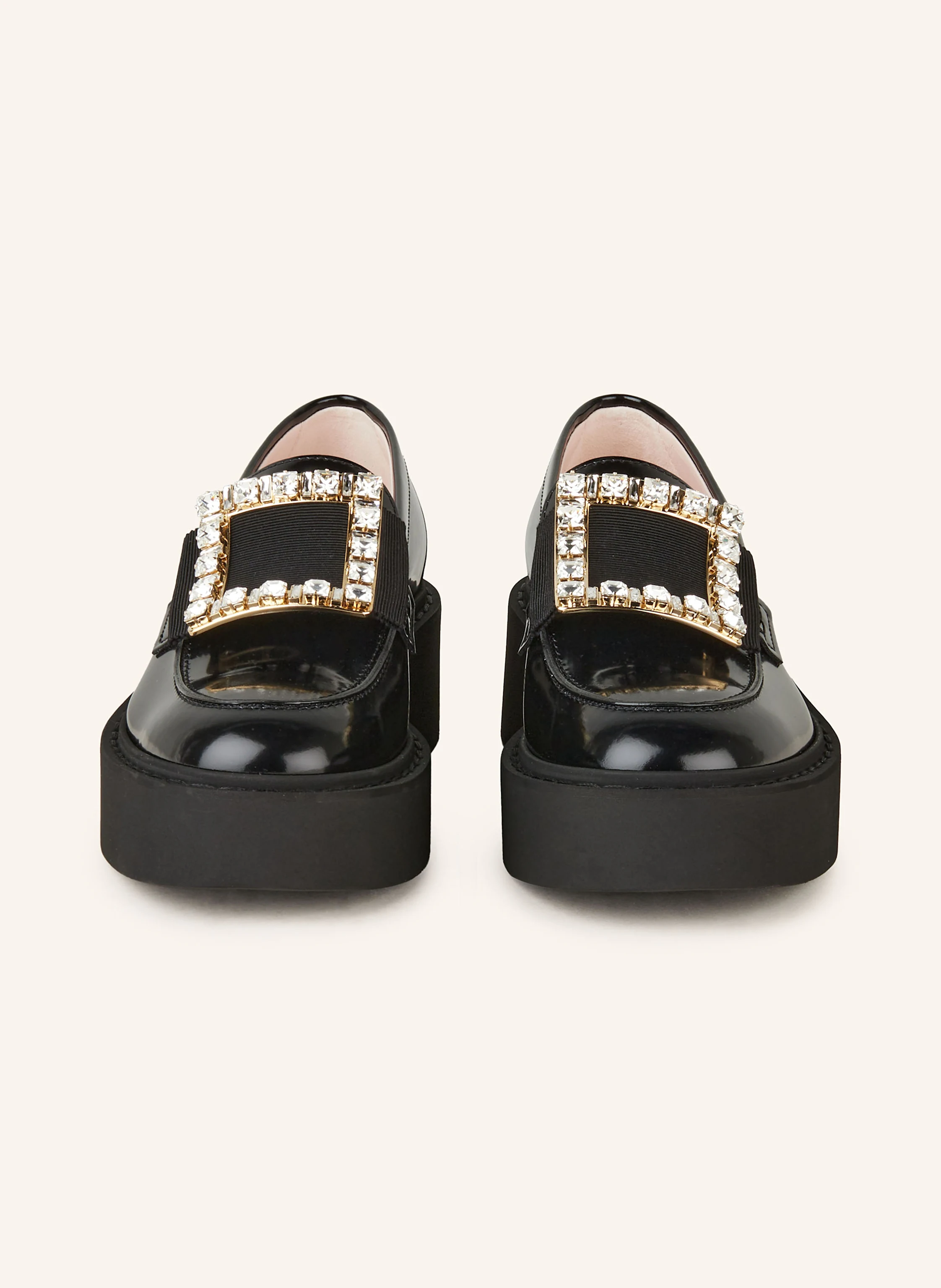 Roger Vivier Plateau-Loafer VIV‘ RANGERS mit Schmucksteinen