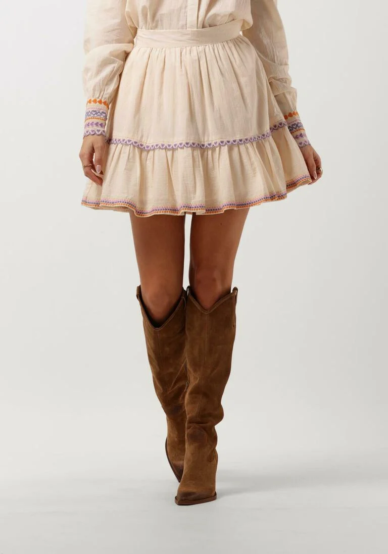 HARPER & YVE ecru harper & yve minirok yasmin-sk