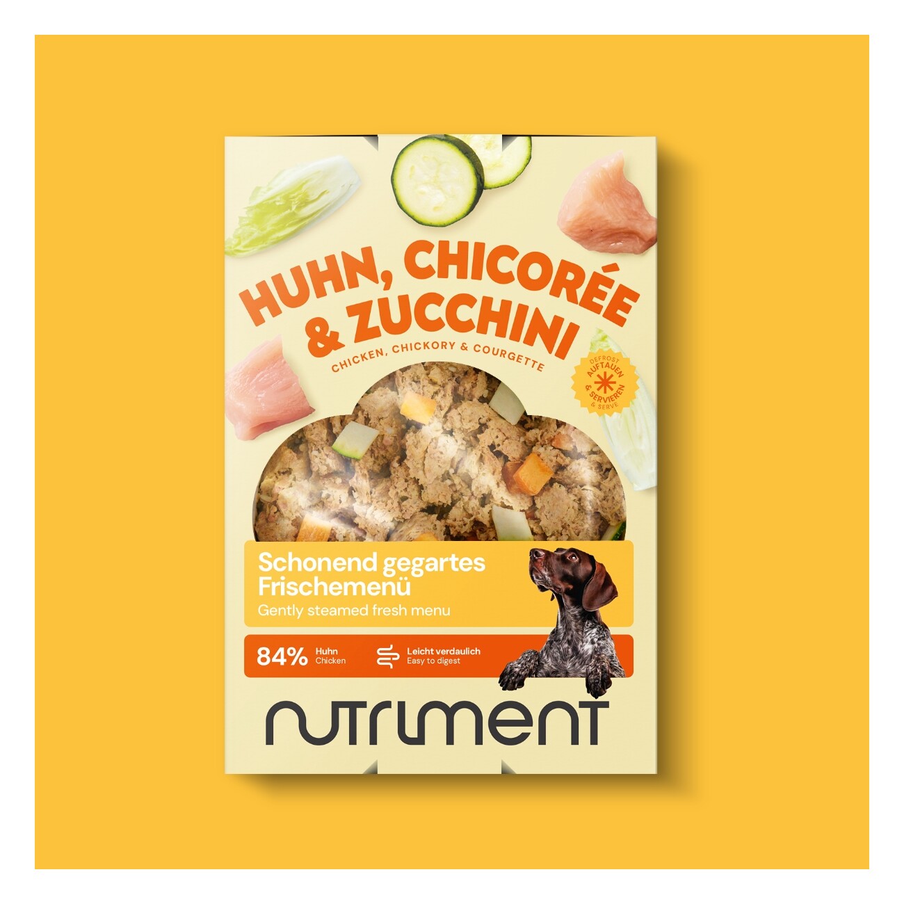 Nutriment Frischemenü Rind & Huhn Probierpaket 10x400g