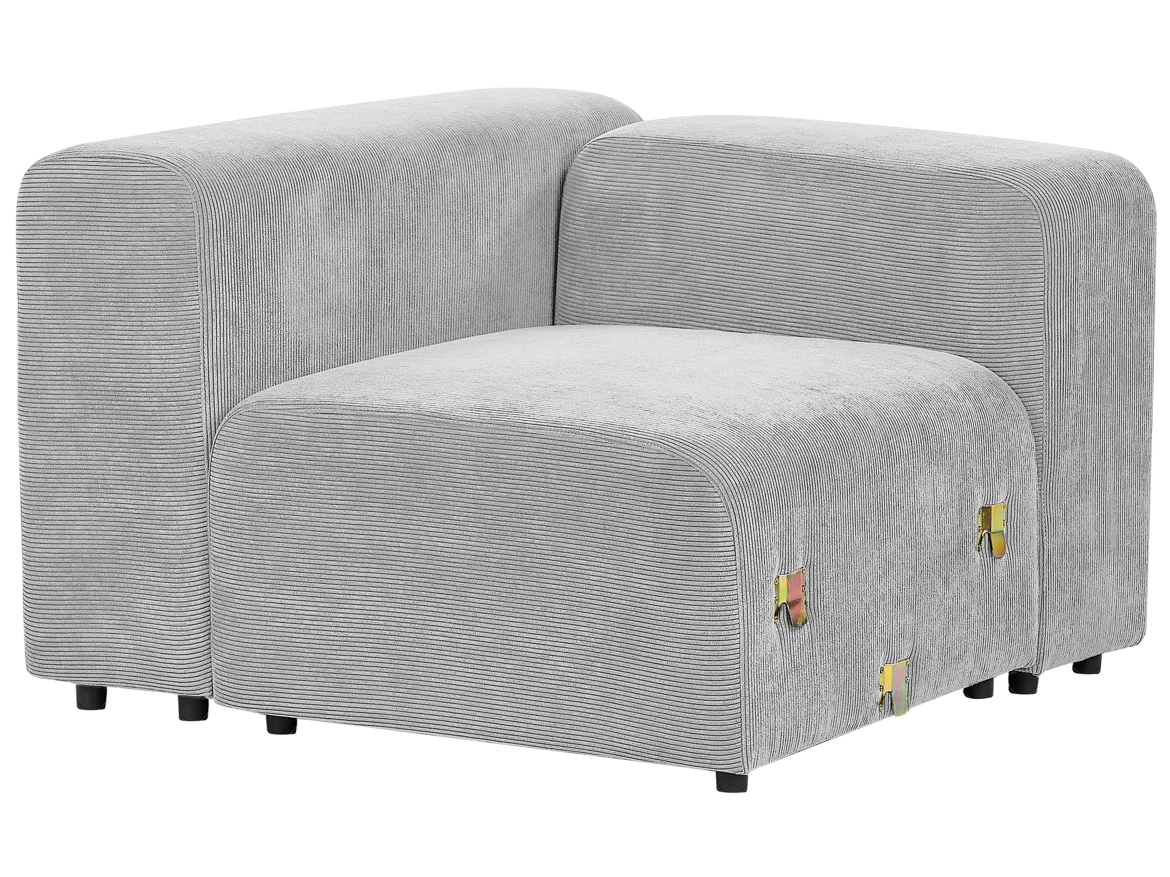 Modulaire bank 2-zits FALSTERBO Corduroy Grijs