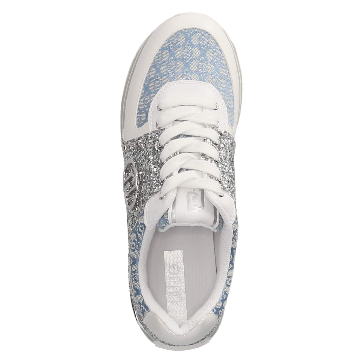 LIU JO Low Sneaker MAXI WONDER 87 - silver