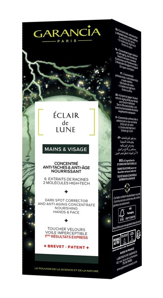 Garancia Eclair de Lune Concentré<br>30 ml, Mains et Visage