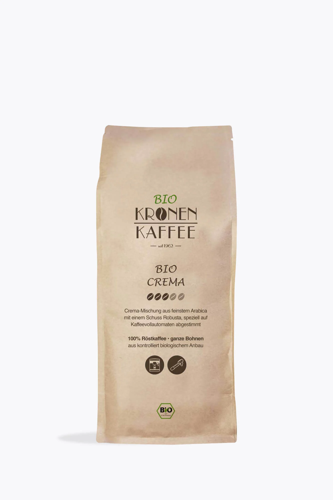 Kronen Kaffee Bio Crema 250g