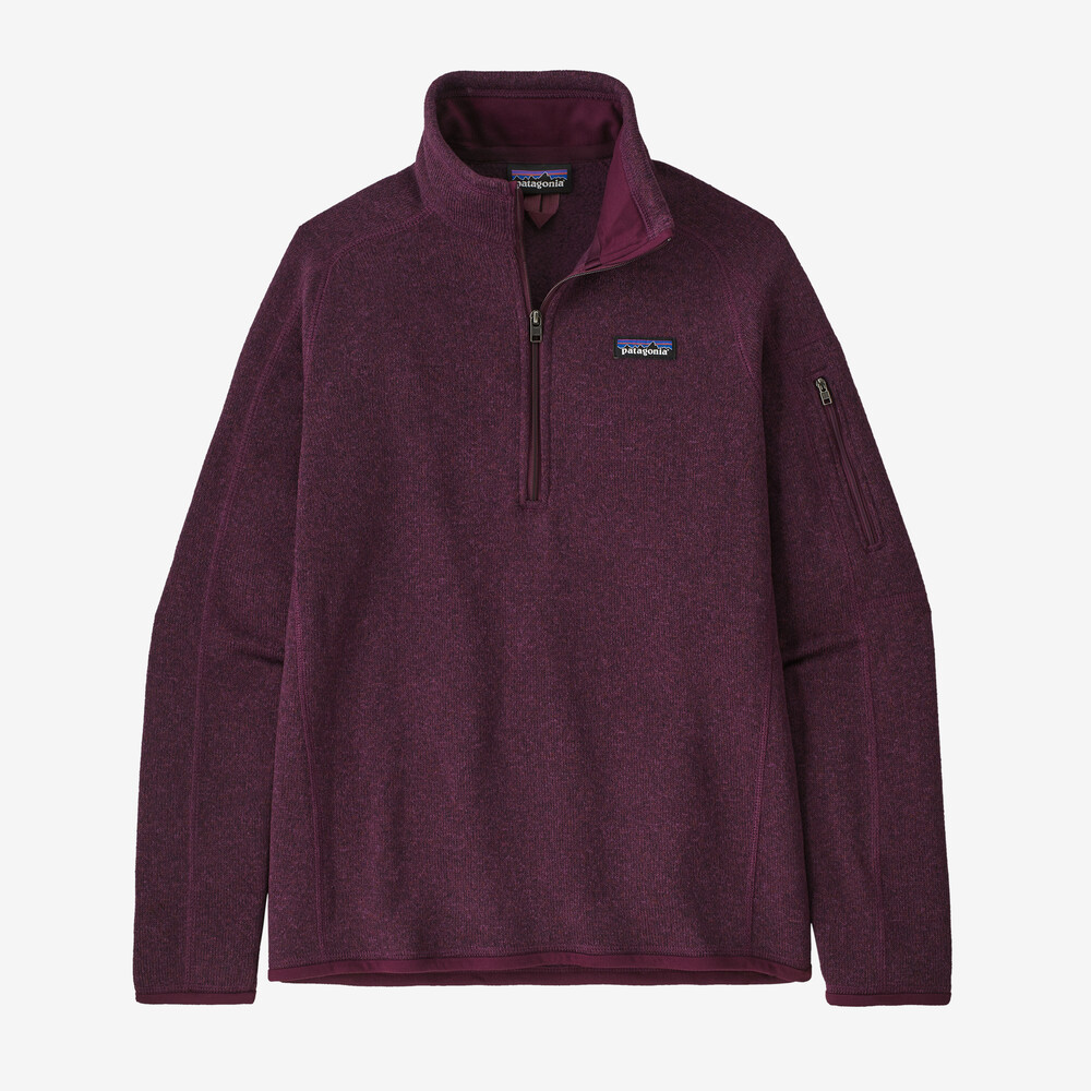 Damen-Fleecepullover „Better Sweater“ mit 1/4-Reißverschluss